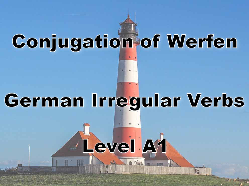 conjugation of werfen