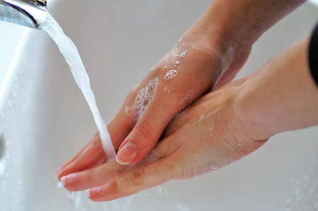 waschen conjugation - die Hände waschen