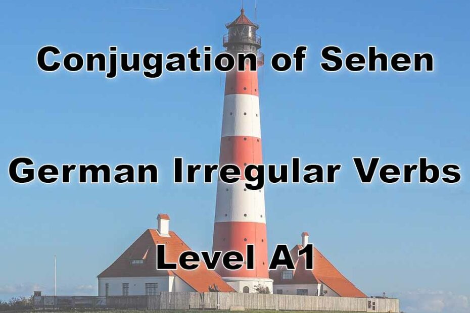 conjugation of sehen
