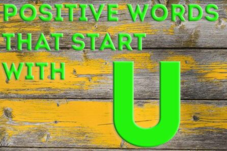 180 Positive Words that start with U – useful and unique